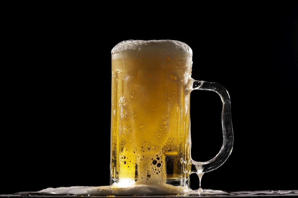 Boccale di birra fresca